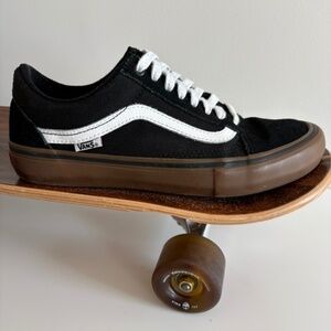 VANS Men's Old Skool Low Gum Shoes 8.5